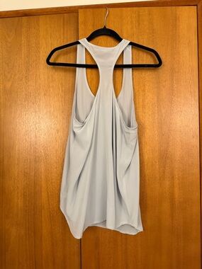 Acrobat Light Blue Racerback Tank size small